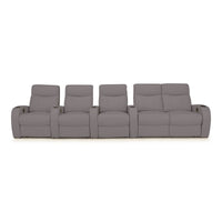 Rialto Italian Leather Home Theater Seating