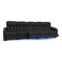 Grenada Italian Leather Home Theater Seating