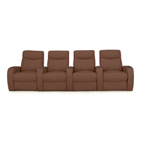 Rialto Italian Leather Home Theater Seating