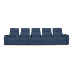 Rialto Italian Leather Home Theater Seating