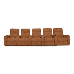 Rialto Italian Leather Home Theater Seating