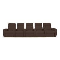 Rialto Italian Leather Home Theater Seating