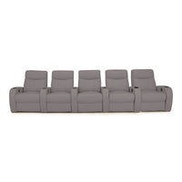 Rialto Italian Leather Home Theater Seating