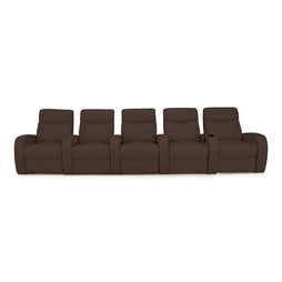 Rialto Italian Leather Home Theater Seating