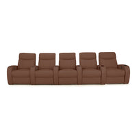 Rialto Italian Leather Home Theater Seating