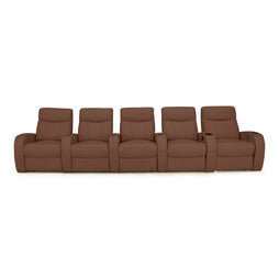 Rialto Italian Leather Home Theater Seating