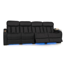 Grenada Italian Leather Home Theater Seating