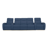 Rialto Italian Leather Home Theater Seating