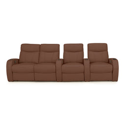 Rialto Italian Leather Home Theater Seating