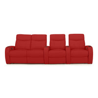Rialto Italian Leather Home Theater Seating