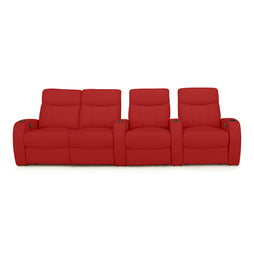 Rialto Italian Leather Home Theater Seating