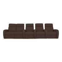 Rialto Italian Leather Home Theater Seating