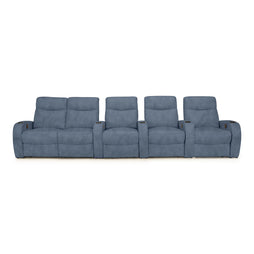 Rialto Italian Leather Home Theater Seating