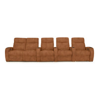Rialto Italian Leather Home Theater Seating