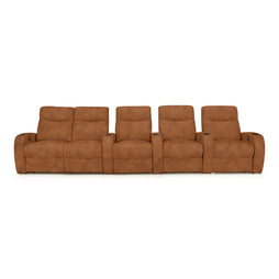 Rialto Italian Leather Home Theater Seating