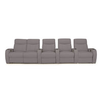 Rialto Italian Leather Home Theater Seating