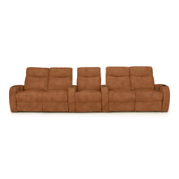 Rialto Italian Leather Home Theater Seating