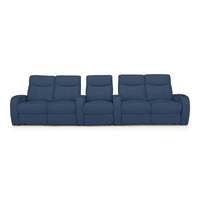 Rialto Italian Leather Home Theater Seating