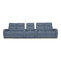 Rialto Italian Leather Home Theater Seating