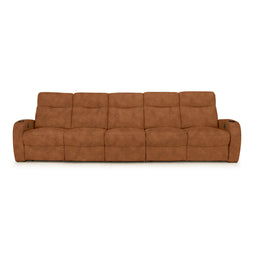 Rialto Italian Leather Home Theater Seating