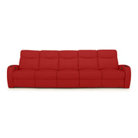 Rialto Italian Leather Home Theater Seating