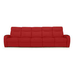 Rialto Italian Leather Home Theater Seating
