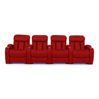 Grenada Italian Leather Home Theater Seating
