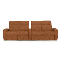 Rialto Italian Leather Home Theater Seating