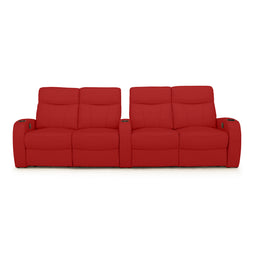 Rialto Italian Leather Home Theater Seating
