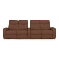 Rialto Italian Leather Home Theater Seating