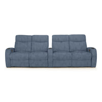 Rialto Italian Leather Home Theater Seating