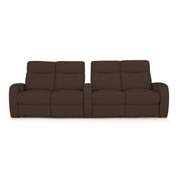 Rialto Italian Leather Home Theater Seating