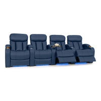 Grenada Italian Leather Home Theater Seating