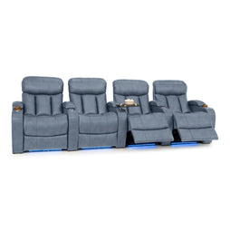 Grenada Italian Leather Home Theater Seating