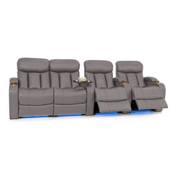 Grenada Italian Leather Home Theater Seating