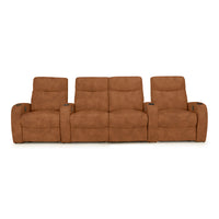 Rialto Italian Leather Home Theater Seating