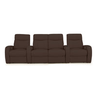 Rialto Italian Leather Home Theater Seating