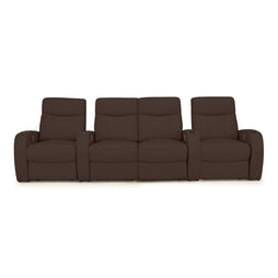 Rialto Italian Leather Home Theater Seating