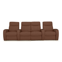 Rialto Italian Leather Home Theater Seating