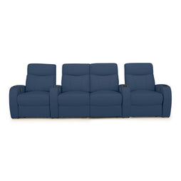 Rialto Italian Leather Home Theater Seating