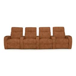 Rialto Italian Leather Home Theater Seating