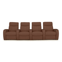 Rialto Italian Leather Home Theater Seating