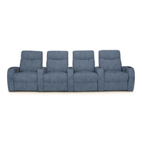Rialto Italian Leather Home Theater Seating