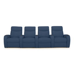 Rialto Italian Leather Home Theater Seating