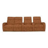 Rialto Italian Leather Home Theater Seating