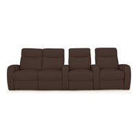Rialto Italian Leather Home Theater Seating