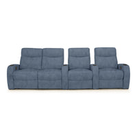 Rialto Italian Leather Home Theater Seating