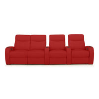Rialto Italian Leather Home Theater Seating