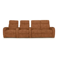 Rialto Italian Leather Home Theater Seating
