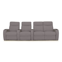 Rialto Italian Leather Home Theater Seating